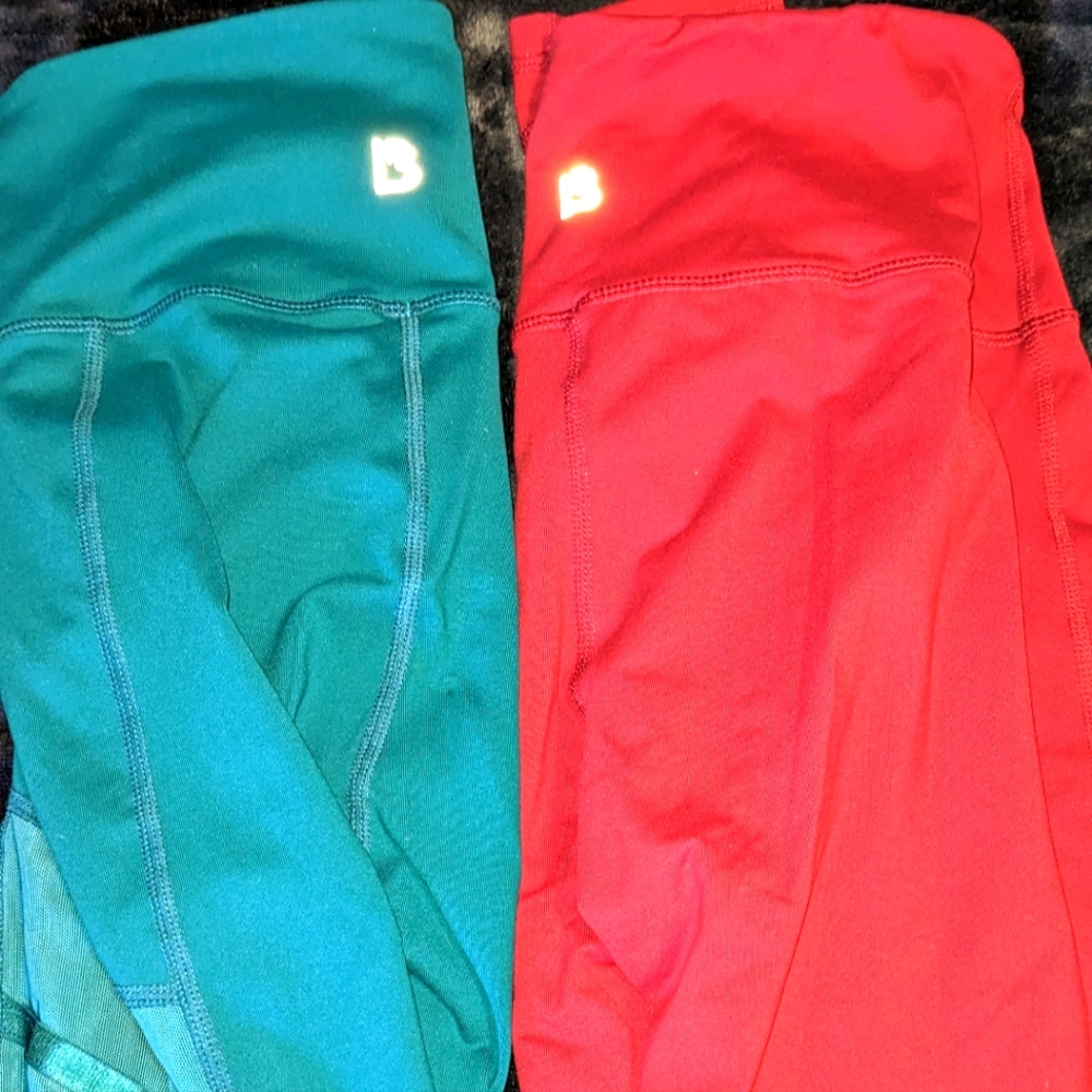 Pair of buff bunny leggings